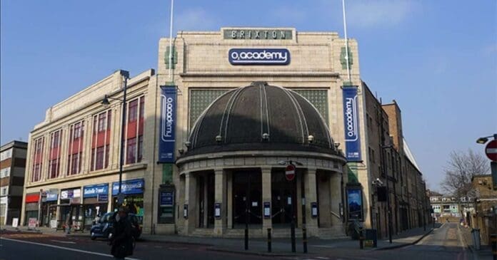 A large domed building.