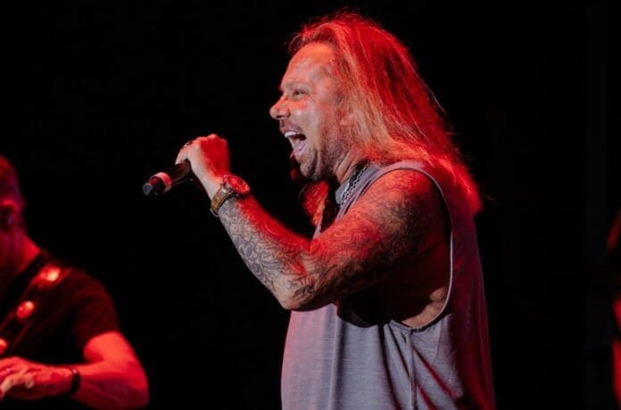 Vince Neil's Set Short at Oklahoma State Fair due to Shooting.