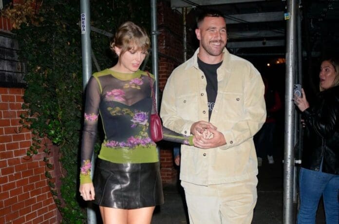 Taylor Swift and Travis Kelce hold hands for dinner in NYC