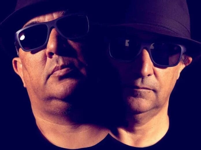 Two men wearing sunglasses and hats announce Bubba Brothers' September/October 2023 events lineup.