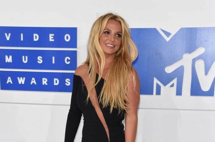 Britney spears at the mtv music awards with a possible acting comeback.