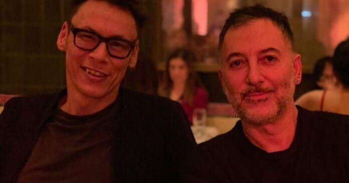 Luke Slater and Dubfire team up to share hypnotic EP 'The Dissent' at a restaurant.