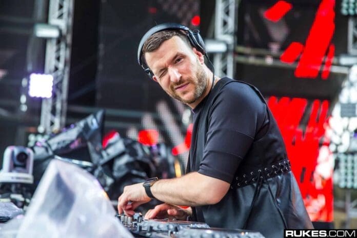 Don Diablo plays a spirited DJ set.