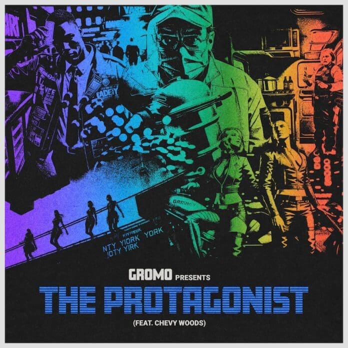 Unveiling Gromo's Explosive Hybrid Fusion for 'The Protagonist' poster.