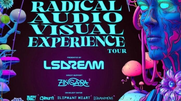 LSDream lands in Seattle with The Radical Audio Visual Experience Tour.