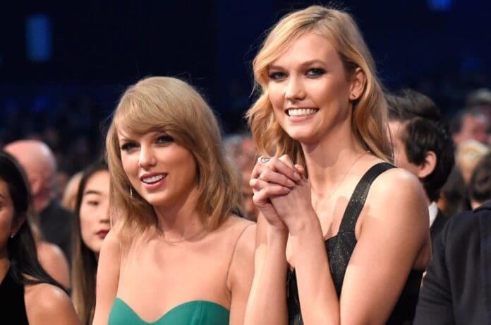 Taylor Swift making a stunning appearance at the American Music Awards.