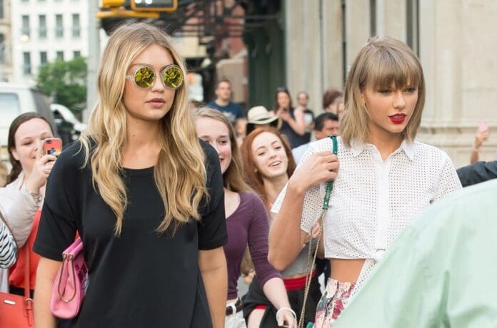 Taylor Swift spotted in New York City.