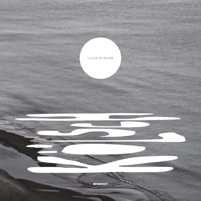 An image of the ocean with a white circle in the middle from Kölsch's 5th Album, 